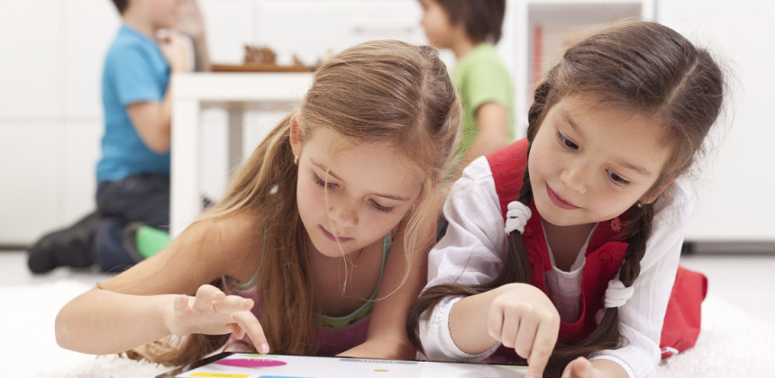 Children learning together