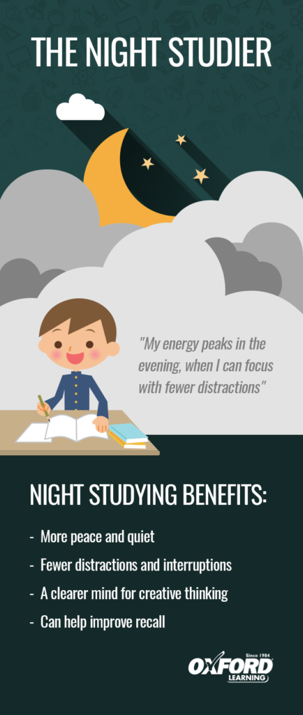 The Night Studier Benefits