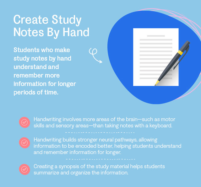 Create Study Notes By Hand